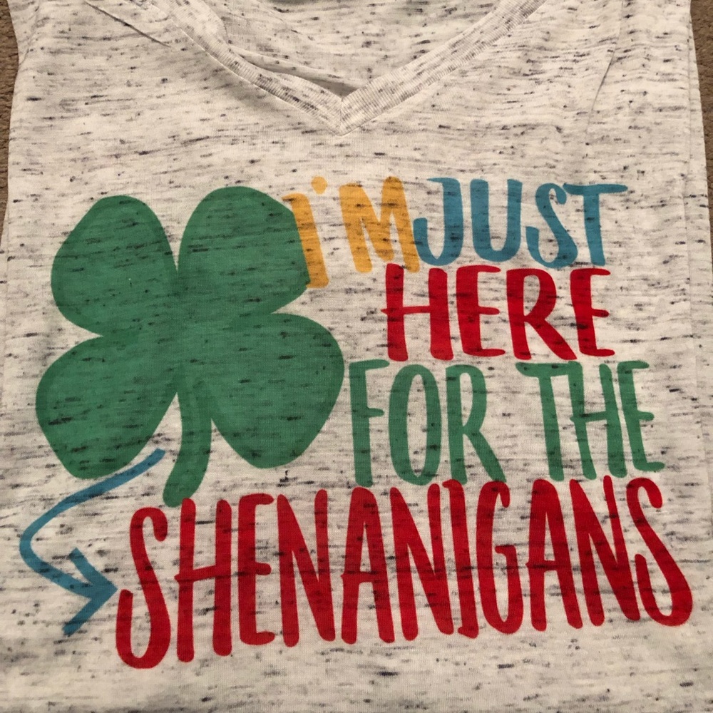 Bella Canvas V Neck St. Patrick’s Day Shirt